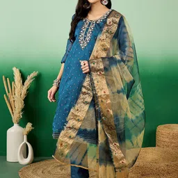 SAINOOR Semi-Stitched Dress Material-picture-37