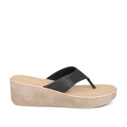 Inc.5 Women's Black Thong Wedges-picture-20
