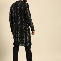 Anouk Men Bandhani Printed Pure Cotton Kurta image 4