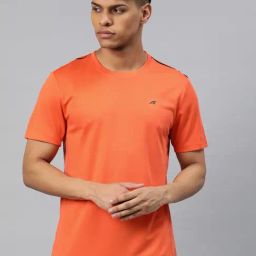 ALCIS Orange Anti Static Slim Fit Sports T-Shirt-picture-32