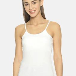 TWIN BIRDS White Cotton Camisole-picture-18