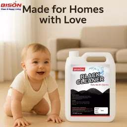 Bison Black Cleaner Liquid 5 L Can for Floors Cleaning image 3