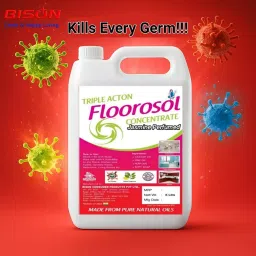 Bison Floorosol Concentrate Floor Cleaner Liquid Jasmin 5 L Can for Floors Cleaning image 4