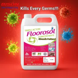 Bison Floorosol Concentrate Floor Cleaner Liquid Citronella 5 L Can for Floors Cleaning image 2