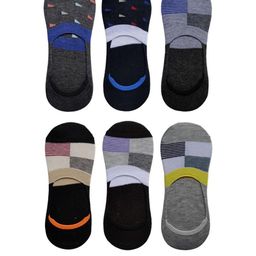 Voici Unisex Pair Of 6 No-Show Loafer Socks-picture-14
