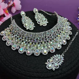 VATSALYA creation Women Multi Jewellery Set-picture-12