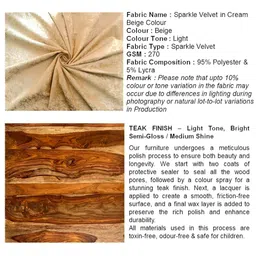 Ikiriya Set of 2 Nayla Sheesham Wood Contemporary Round Stools image 2