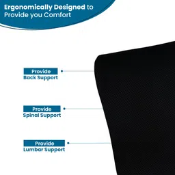 Sleepsia Memory Foam Mini Contour Travel Pillow with Removable Cover, Pillow for Lower Back Pain, Pain Relief Pillow, Pillow for Car, Chair, Office Chair image 5