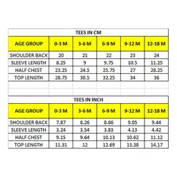 BLUSHES Durga Puja Theme 100% Cotton Half Sleeves My First Durga Puja Text Printed Tee - Yellow image 2