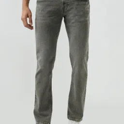 Spykar Olive Green Solid Comfort Fit Mid Rise Jeans-picture-48