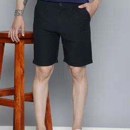 ether Men Cotton Linen Shorts-image-45