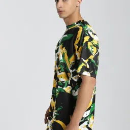 Puma Green Relaxed Fit Printed T-Shirt image 3