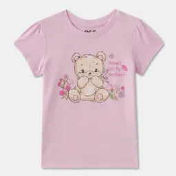 R&B Kids Pink Graphic Regular Fit Top-picture-18