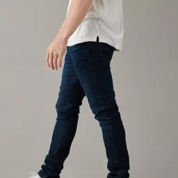 American Eagle Blue Cotton Slim Fit Jeans image 3