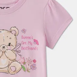 R&B Kids Pink Graphic Regular Fit Top image 3