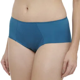 Triumph Blue Self Pattern Hipster Panty image 3