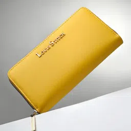 Louis Stitch Yellow Small Clutch-image-11