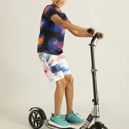 Indian Terrain Kids Multicolor Printed Shorts image 3