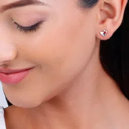 GIVA 925 Sterling Silver My Heart Earringss Gift For valentIne For Women image 3