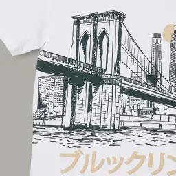 Fame Forever by Lifestyle Kids White & Black Cotton Printed T-Shirt image 3