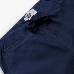 The Souled Store Boys Navy Blue Cotton Regular Joggers image 3