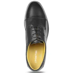 J. Fontini by Mochi Men's Black Derby Shoes image 3