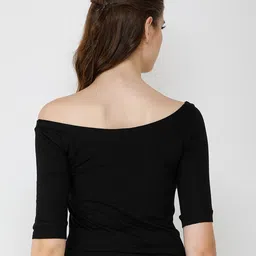 BAESD One Shoulder Pure Cotton Fitted Top image 5