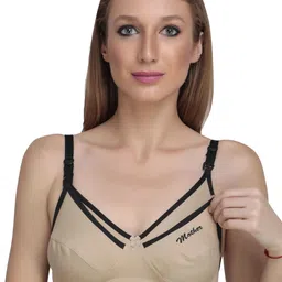 Liigne Pack Of 4 Full Coverage Maternity Solid Bra image 4