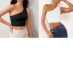 PINOVO Black Cotton Tops-picture-33