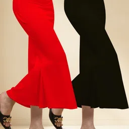 POOJARAN SAREE Women Pack Of 2 Mid-Rise Saree Shapewear-picture-15