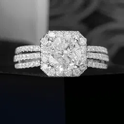 Peora Silver-Plated Cubic Zirconia & Crystals Studded Finger Ring-picture-41