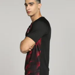 Puma AC Milan Black Regular Fit Printed Jersey image 3