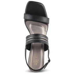 Tresmode Women's Black Back Strap Sandals image 3