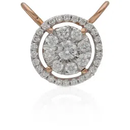 malabar gold and diamonds Malabar Gold & Diamonds 18k Rose Gold Pendant For Women-picture-30