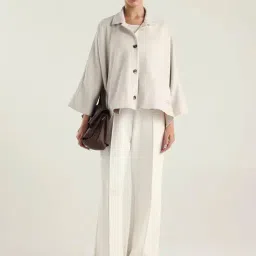 Rareism Beige Boxy Jacket image 2