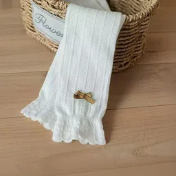 Ziory Girls Self-Design Cotton Leggings image 3