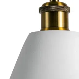 Whispering Homes Riankh Modern Pendant Lamp - White image 4