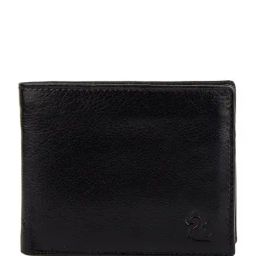 Kara Black Solid Leather Bi-Fold Wallet-picture-36