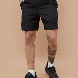 Kappa Men Typography Printed Mid-Rise Sports Shorts-picture-28