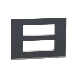 schneider electric Schneider Unica Pure UNSCP8MSQ_GY 8M Cover Frame image 1