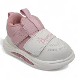 Lil Lollipop Colour Blocked Velcro Closure Shoes - Pink image 3