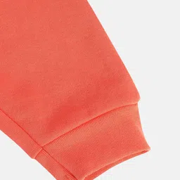 MINI KLUB Cotton Blend Knit Solid Pajamas - Peach image 5