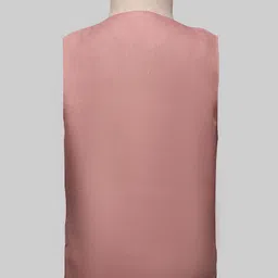 Rikidoos Full Sleeves Textured 3 Piece Party Suit With Bow Set - Peach & White image 5