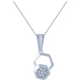 P.C. Chandra Jewellers 14 kt Gold & Diamond Pendant without Chain-picture-24