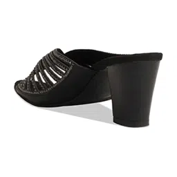 Eridani Women's Jeda Black Casual Sandals image 3
