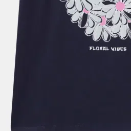 R&B Kids Navy Blue Graphic Regular Fit T-Shirt image 4