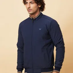 Being Human Navy Slim Fit Jacket image 3