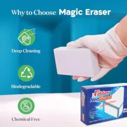 Fablas Melamine Magic Eraser Neo Guard White (Pack of 6) image 2