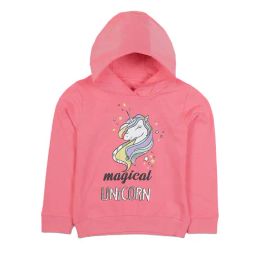 Plum Tree Kids Pink Embellished Hoodies-picture-40