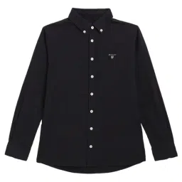 GANT Kids Black Solid Shirt-image-52